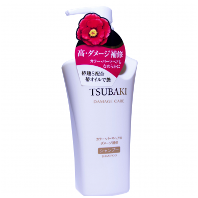 SHISEIDO "TSUBAKI Damage Care" šampūnas pažeistiems plaukams, 500 ml